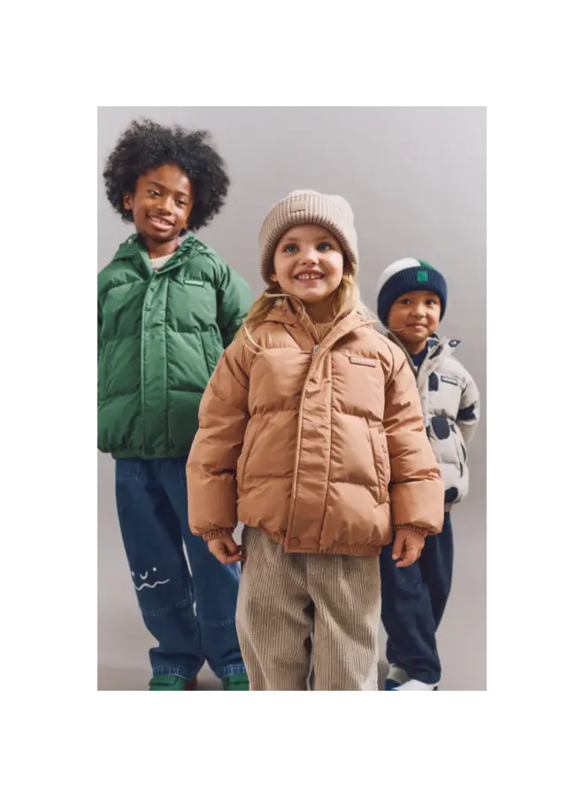 Ezra Beanie Hat | Classic Navy Multi Mix