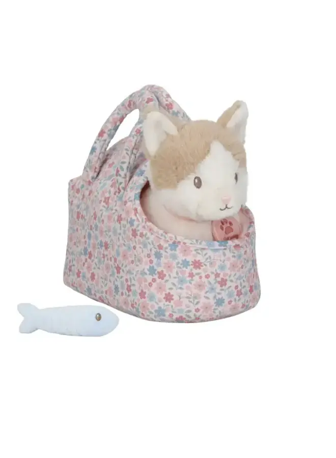 Little Dutch | Knuffelkat Marley in tas