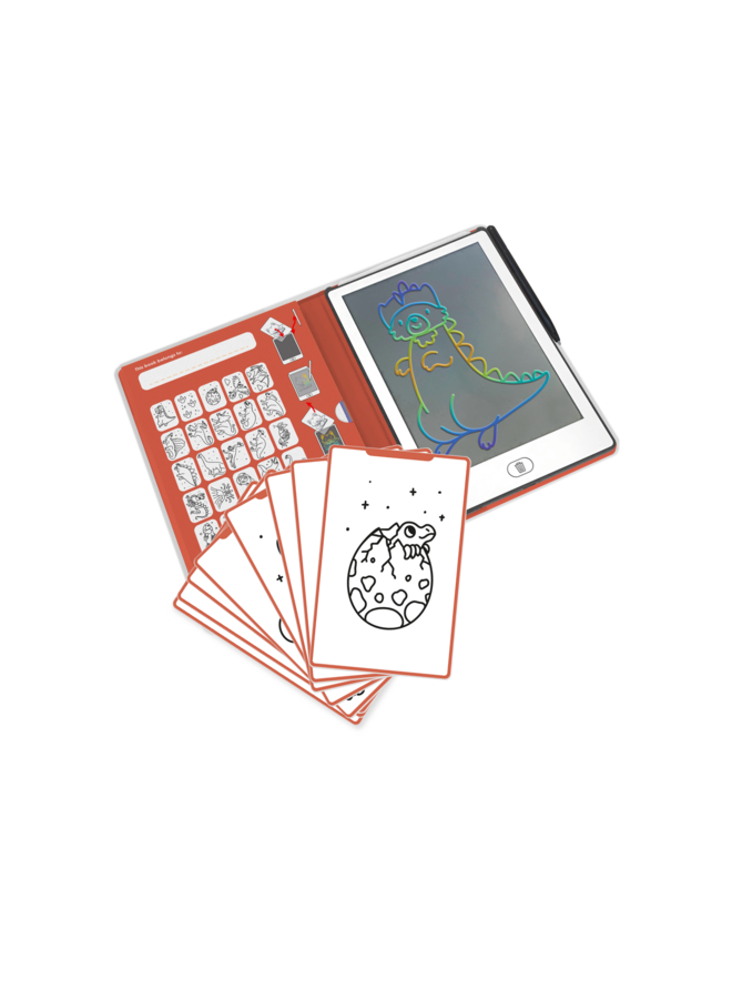 Kidywolf - Kidydraw mini Dinosaurussen