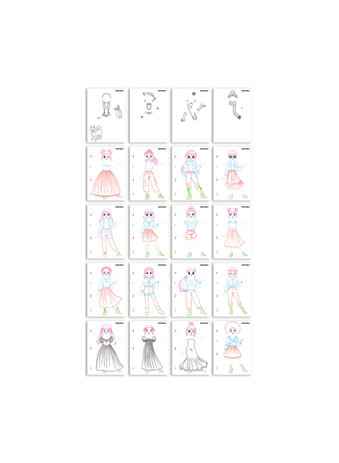 Kidywolf - Kidydraw Pro lichtgevende tablet Roze