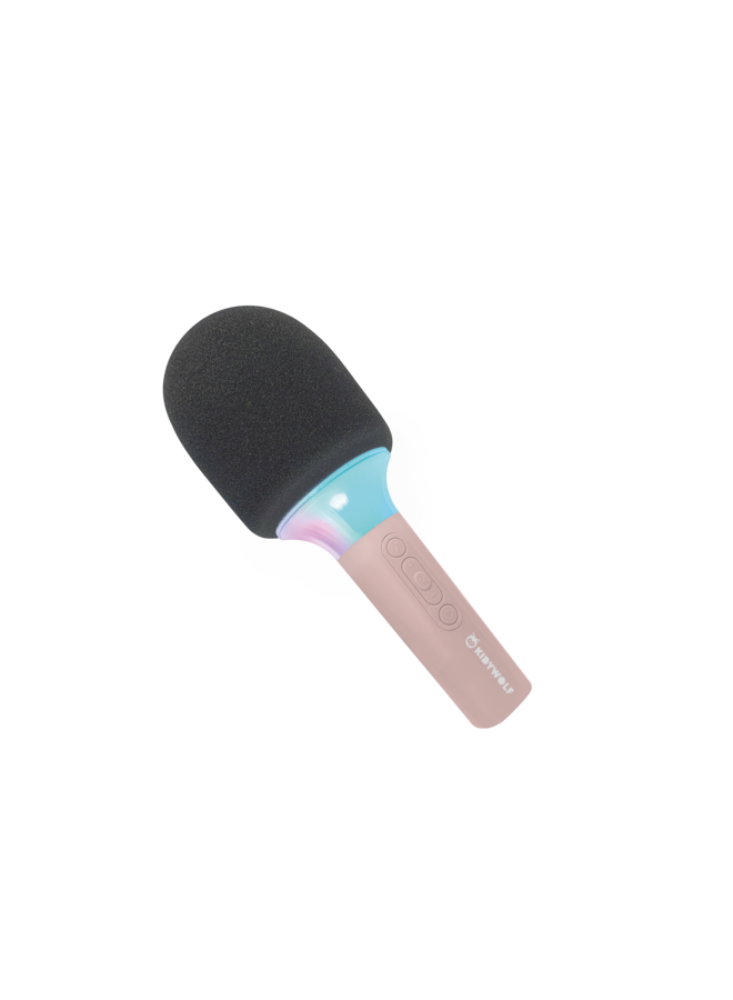 Kidywolf - Kidymic karaoke microfoon roze