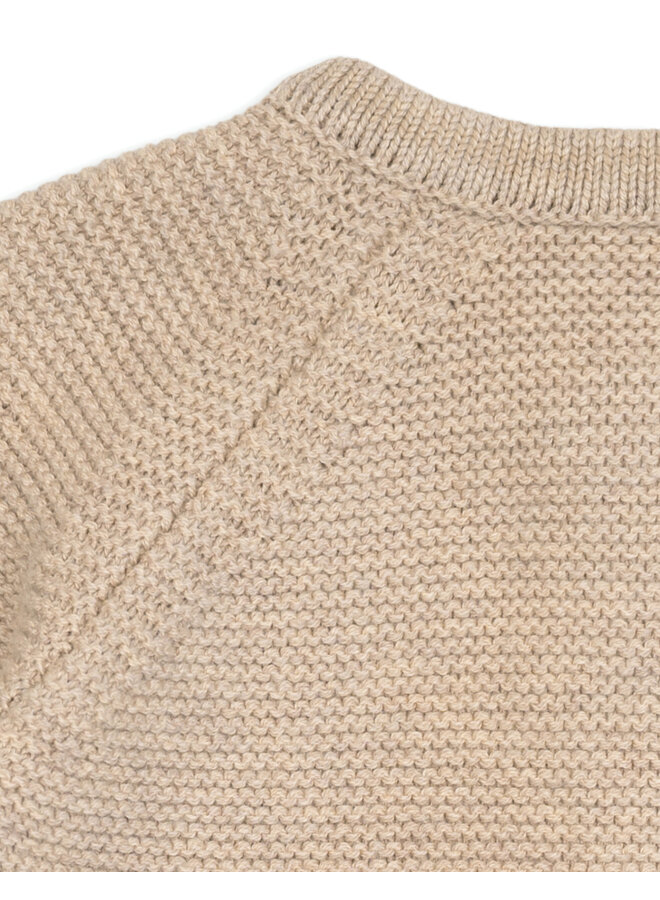 Topper Knit Merino | Beige