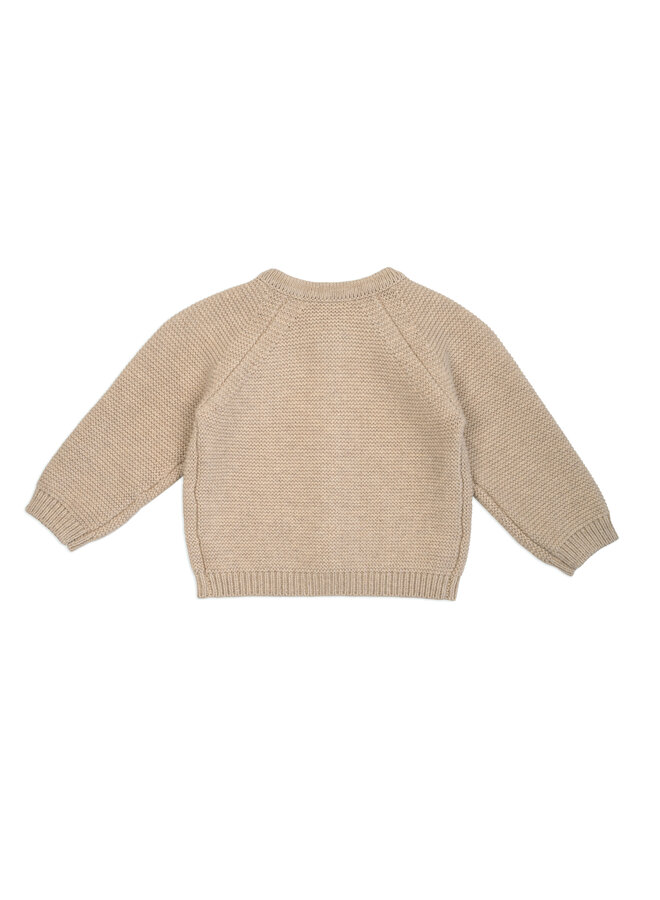 Topper Knit Merino | Beige
