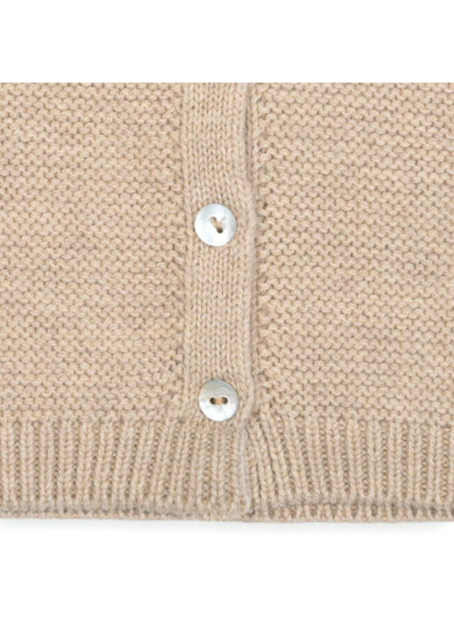 Topper Knit Merino | Beige