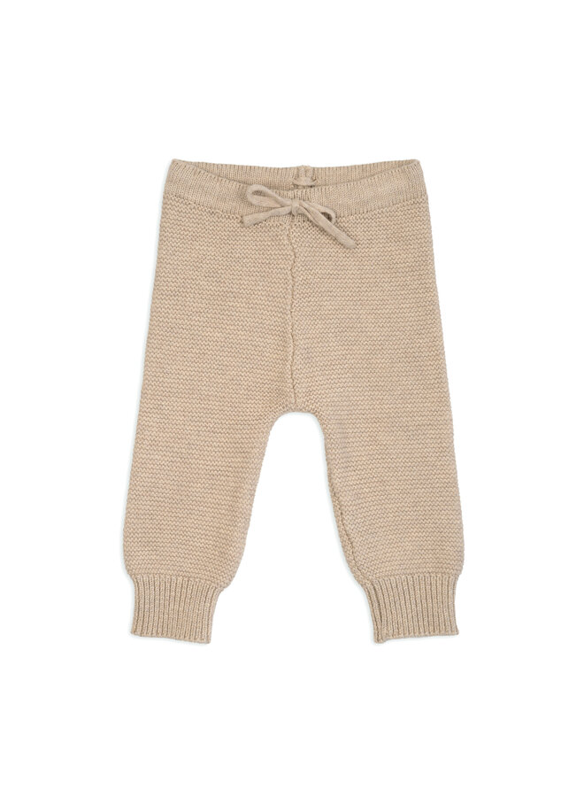 Jogger Knit Merino | Beige