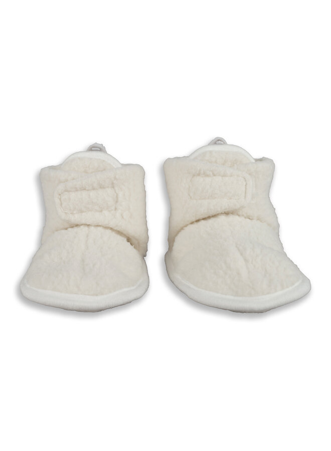 Slipper Teddy Fleece | Cloud Dancer