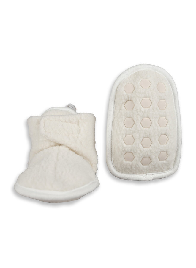 Slipper Teddy Fleece | Cloud Dancer