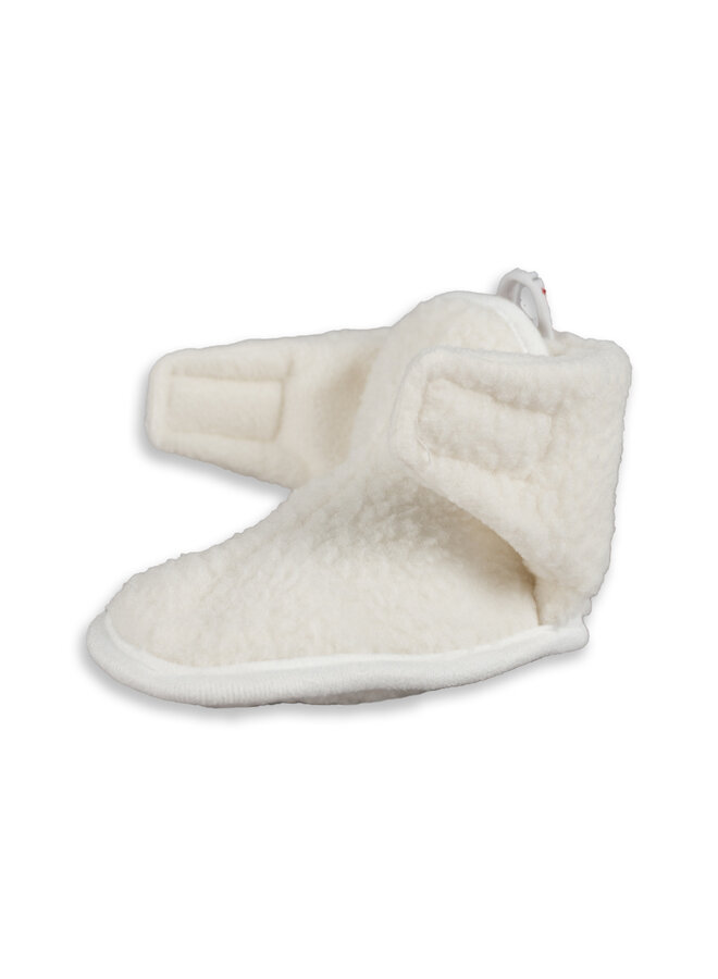 Slipper Teddy Fleece | Cloud Dancer