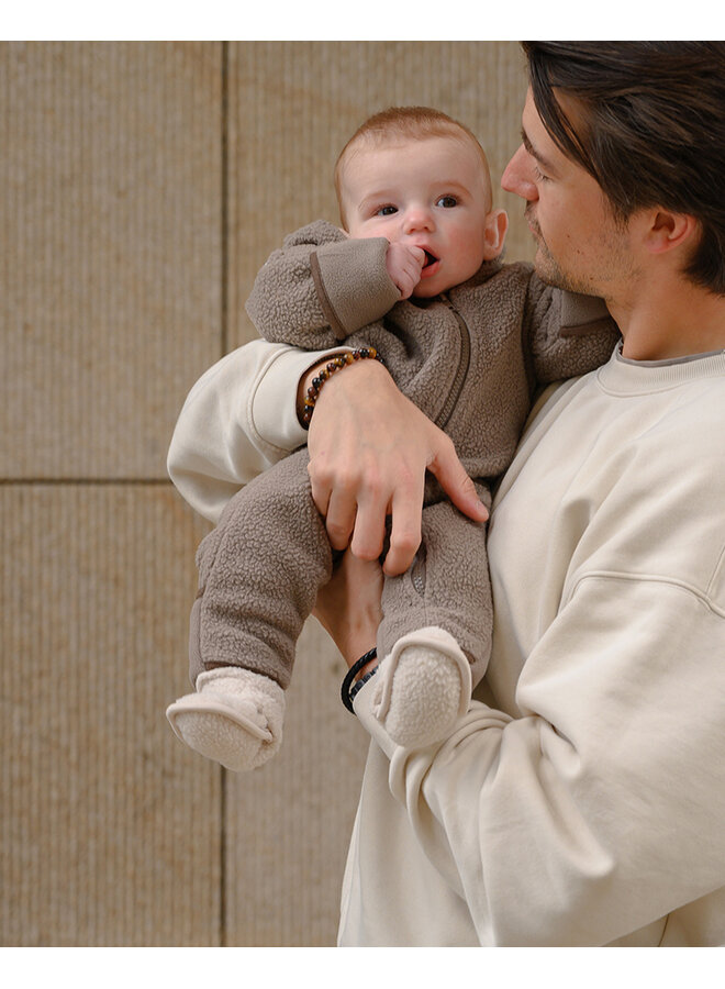 Slipper Teddy Fleece | Birch