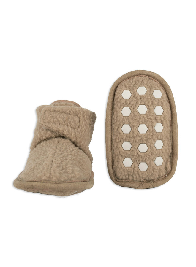 Slipper Teddy Fleece | Beige