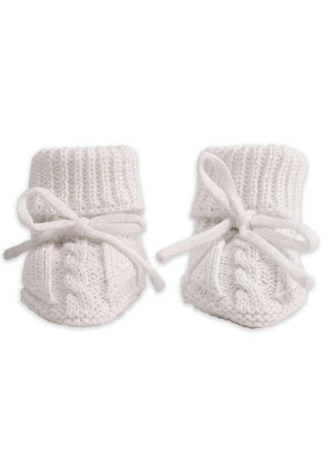 Slipper Knit Cable | Cloud dancer