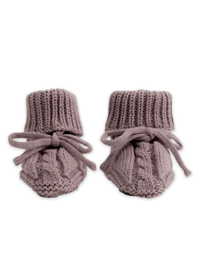 Slipper Knit Cable | Rose