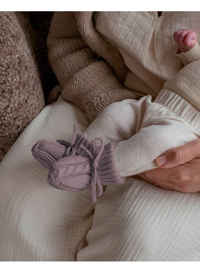 Slipper Knit Cable | Rose