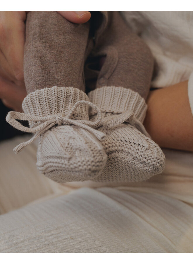 Slipper Knit Cable | Birch
