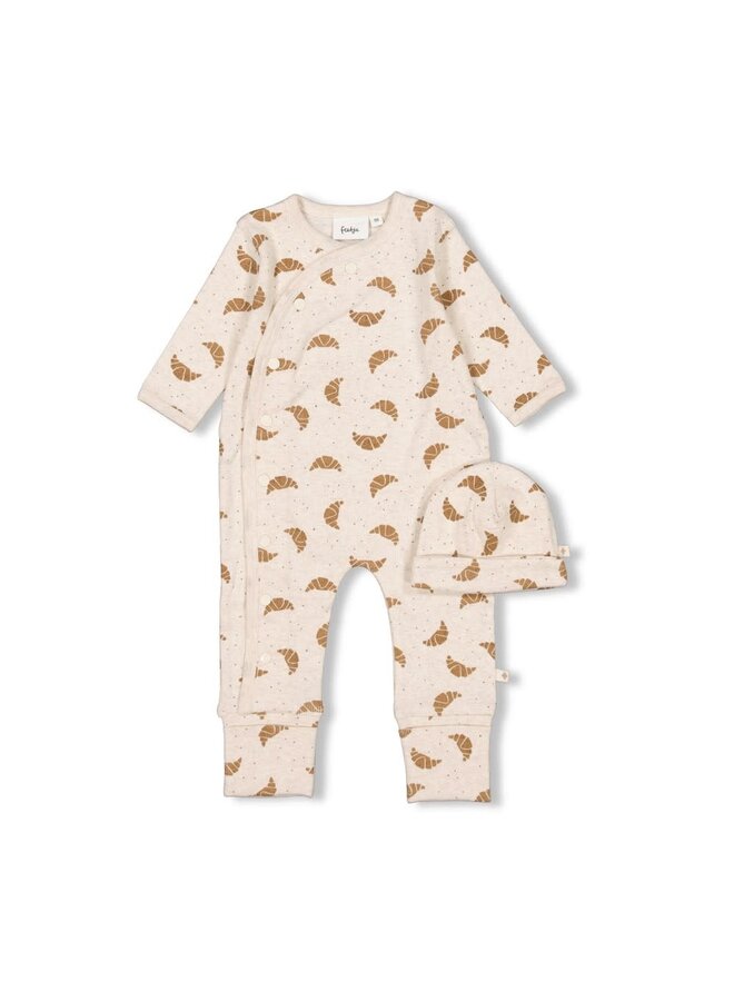 Geschenkset 1-delig pak + muts AOP