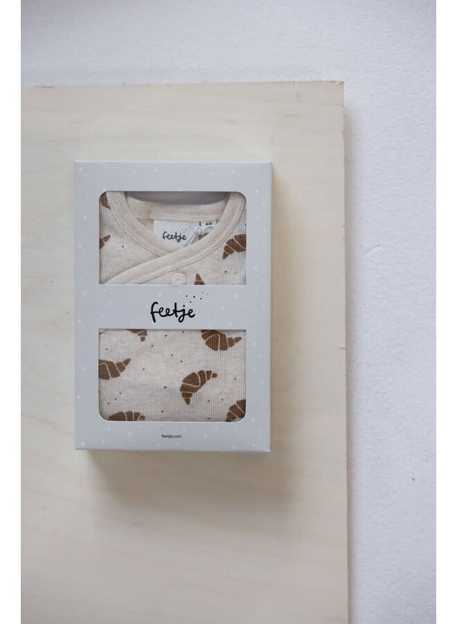 Geschenkset 1-delig pak + muts AOP