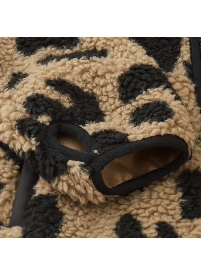 Nolan Pile Jacket - Mega leo / Oat mix