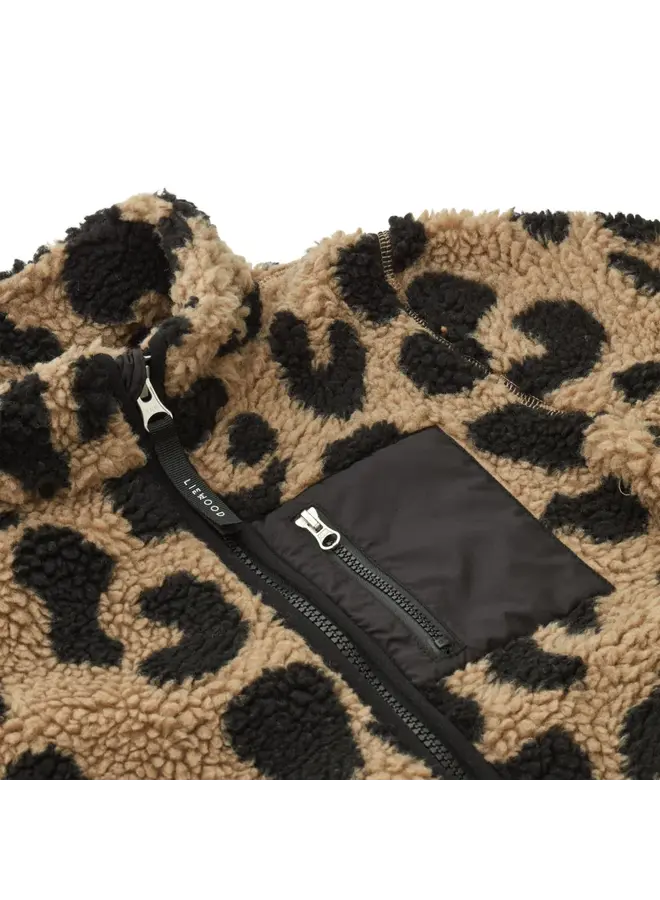 Nolan Pile Jacket - Mega leo / Oat mix