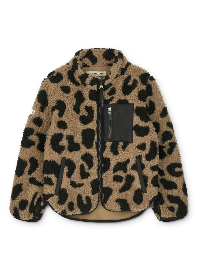 Nolan Pile Jacket - Mega leo / Oat mix