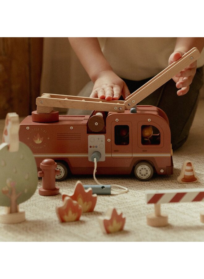 Little Dutch | Brandweerwagenset