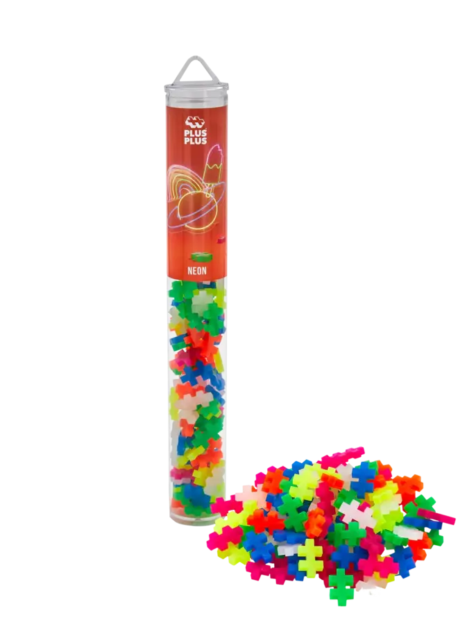 Plus-Plus | Neon Tube - 100 stuks