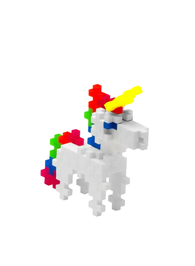 Plus-Plus | Eenhoorn Tube - 100 stuks