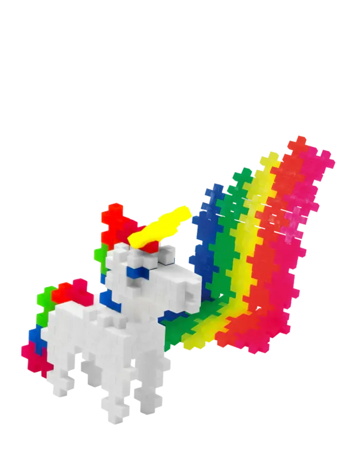 Plus-Plus | Eenhoorn Tube - 100 stuks