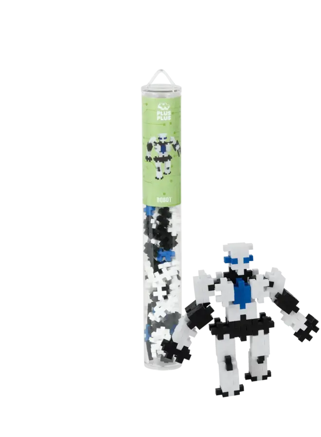 Plus-Plus | Robot Tube - 100 stuks