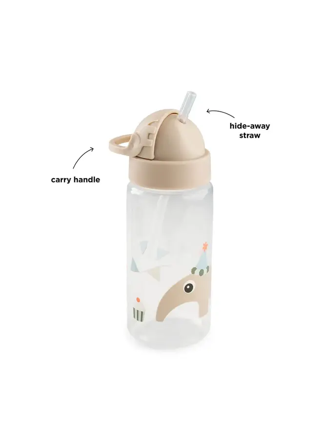 Straw bottle Celebration - Sand