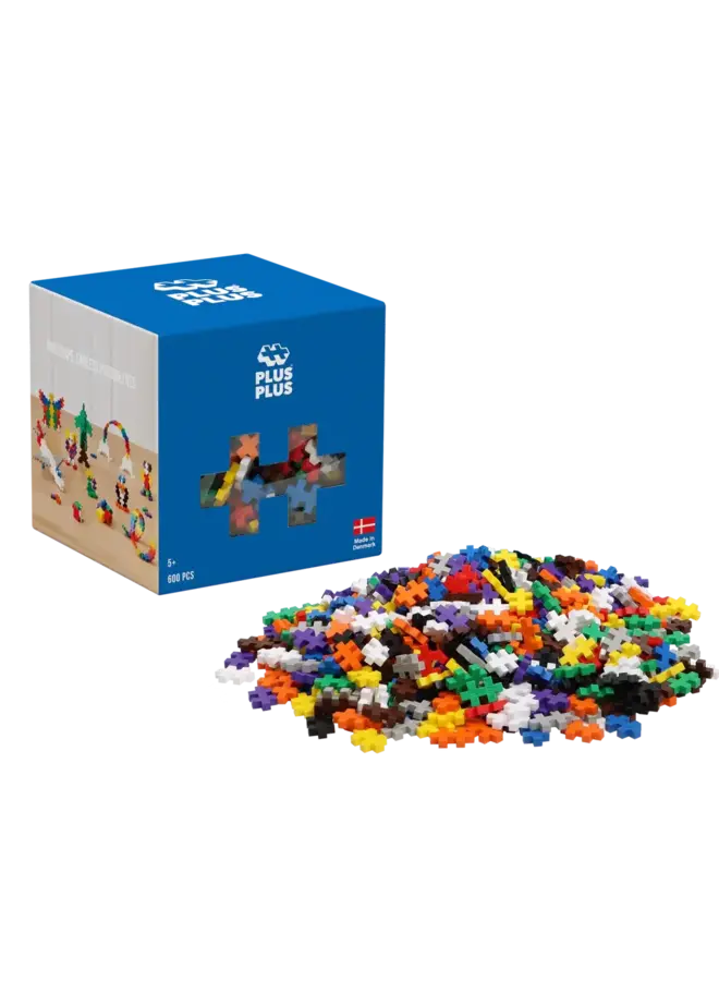 Plus-Plus | Basic Color Mix - 600 Stuks