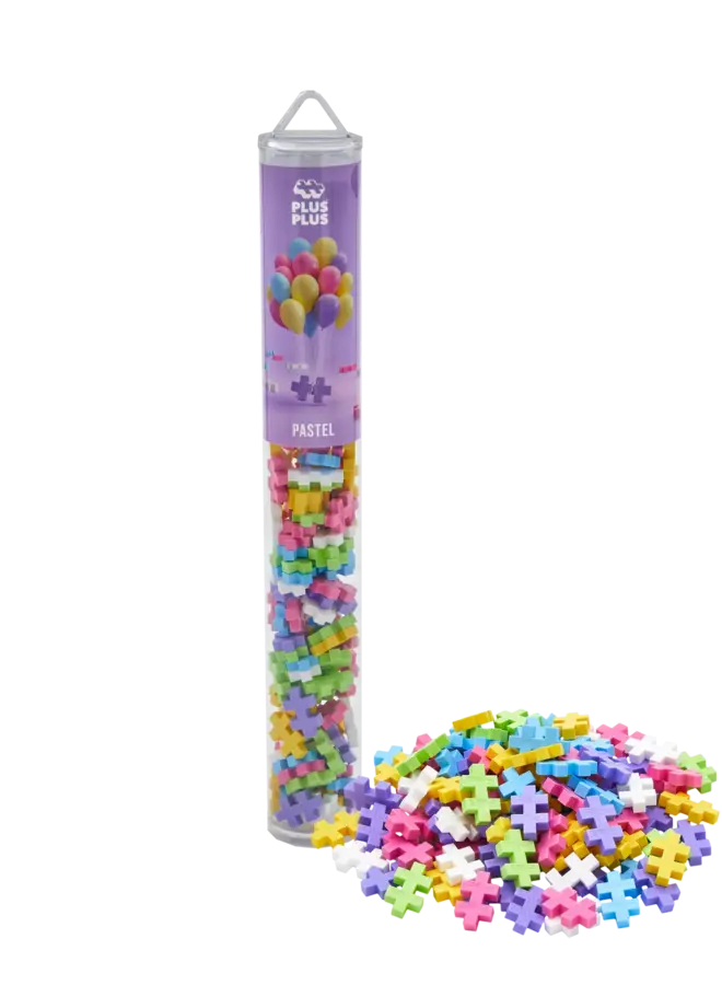 Plus-Plus | Pastel Tube - 100 stuks