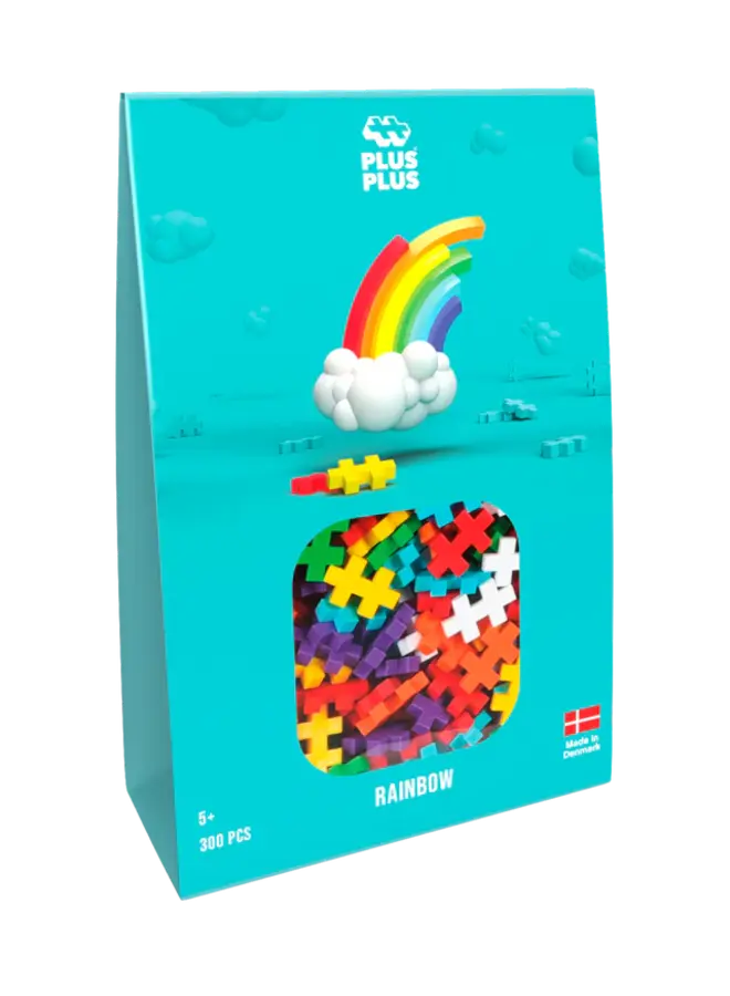 Plus-Plus | Regenboog - 300 stuks