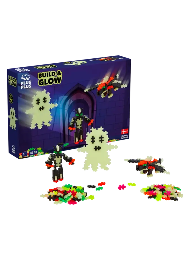 Plus-Plus | Build And Glow Plus-Plus - 360 stuks