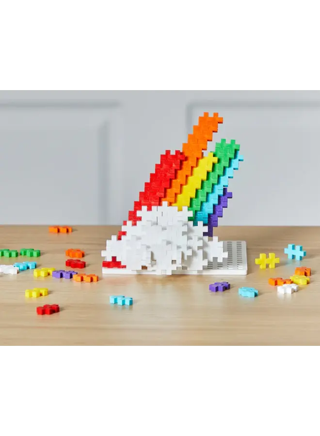 Plus-Plus | Regenboog Tube - 100 stuks