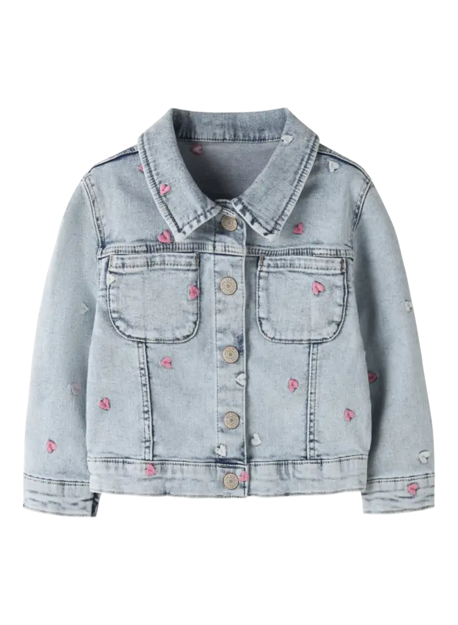 Name it - NMFELISA Denim Jacket Hearts
