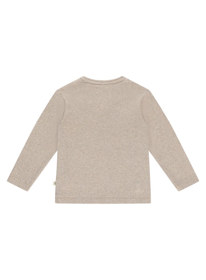 A Tiny Story |  T-shirt Longsleeve - Oatmeal Melange