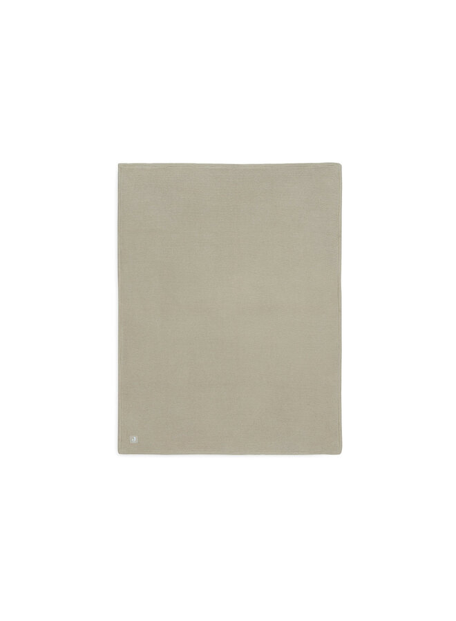 Jollein | Deken Basic Knit - Olive Fleece