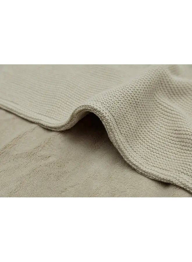 Jollein | Deken Basic Knit - Olive Fleece