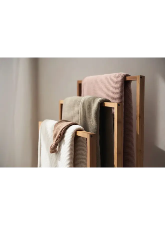 Jollein | Deken Basic Knit - Olive Fleece