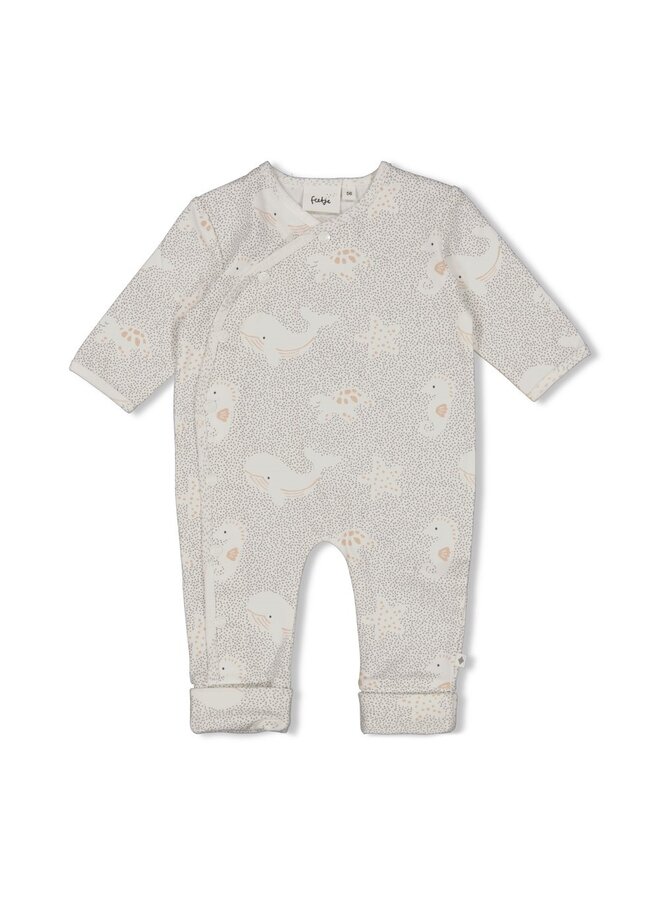 Pak omslagvoet AOP - Sea Sweeties | Grijs