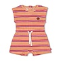 Playsuit streep badstof - Love Peace Aloha