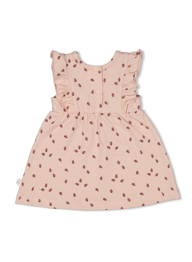 Jurk AOP - K/M Ladybug | L. Roze