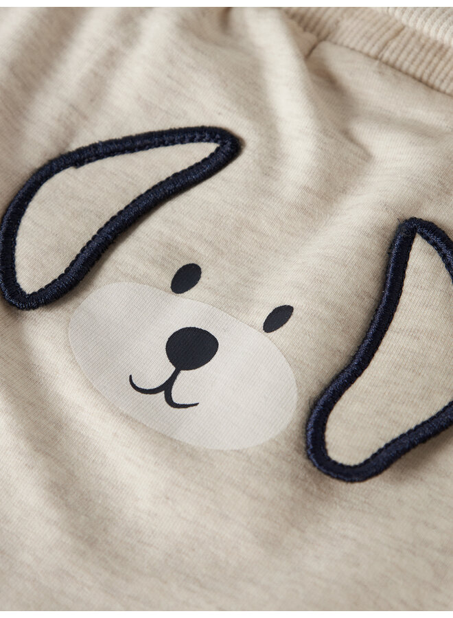 BMTOBIAS SWEAT PANT BRU - PEYOTE MELANGE