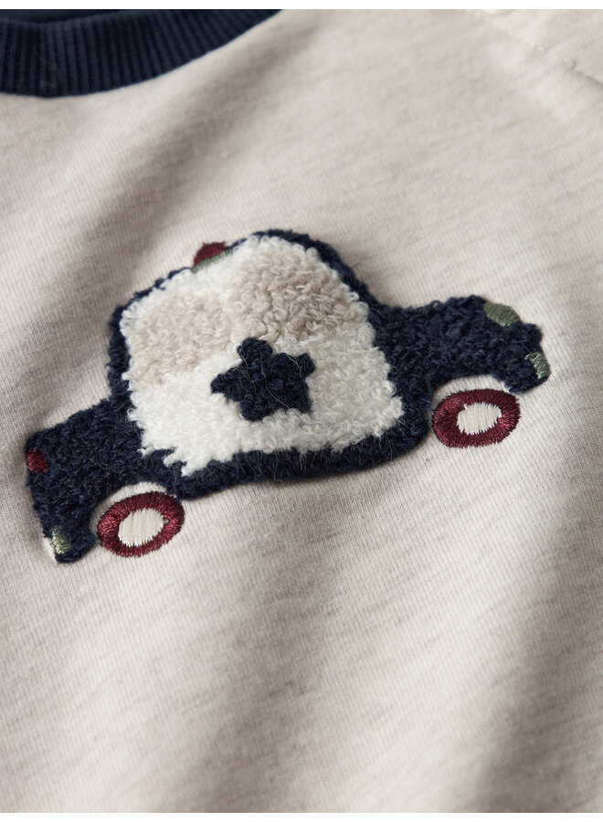 NBMTHORSTEIN LS SWEAT - NAVY BLAZER