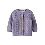 NBFTANDRA LS KNIT CARD - LAVENDER GREY