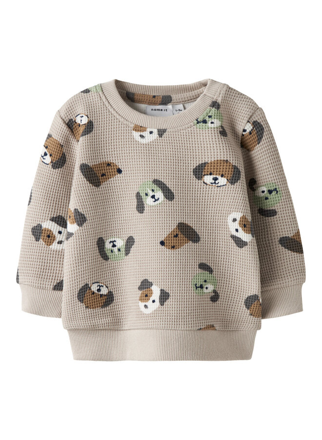 NBMTIMM LS O-NECK - PUMICE STONE