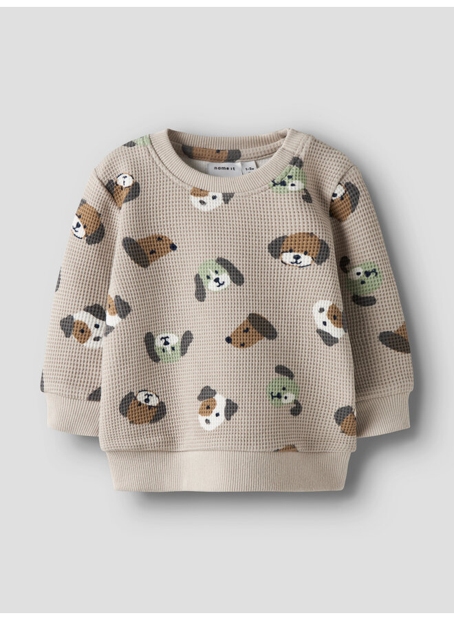 NBMTIMM LS O-NECK - PUMICE STONE