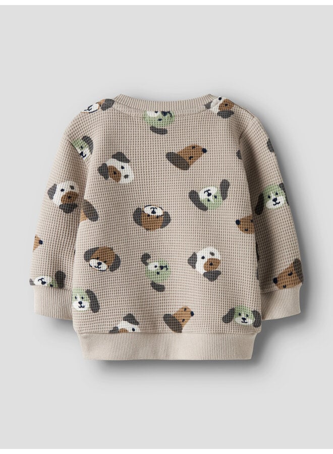 NBMTIMM LS O-NECK - PUMICE STONE