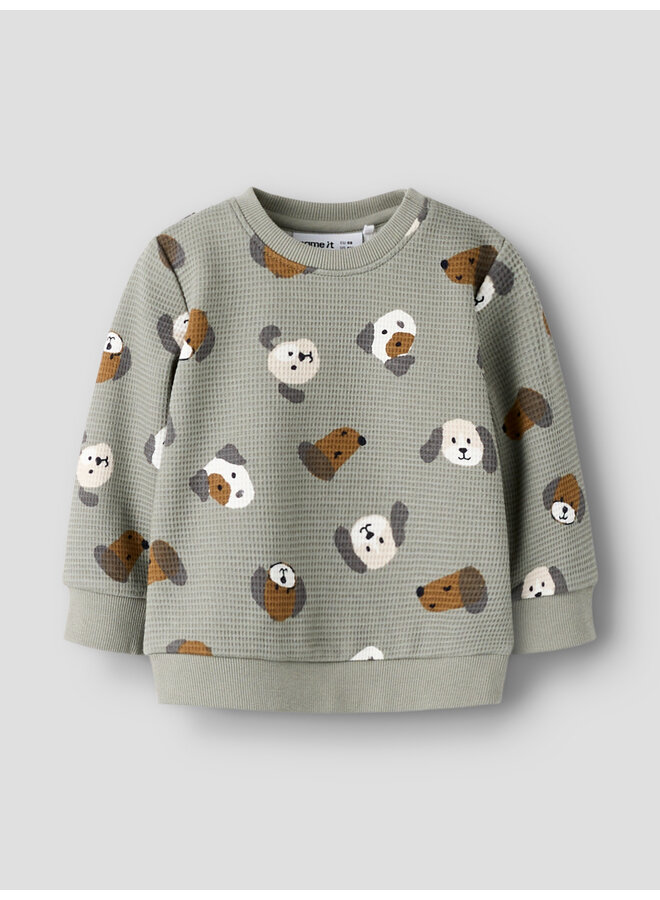 NBMTIMM LS O-NECK - SHADOW