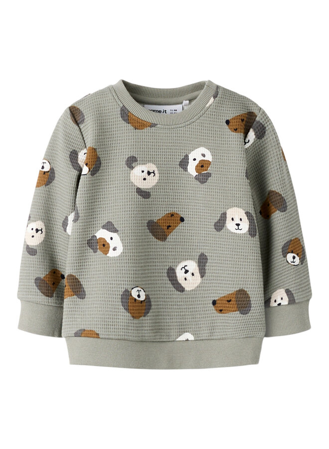 NBMTIMM LS O-NECK - SHADOW